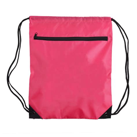 Zipper Drawstring Bags Backpack – Totebagwholesale