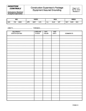 Fillable Online Equipment Assured Grounding Fax Email Print - pdfFiller