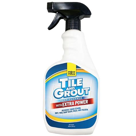 Yellowyellow TILE & GROUT Deep Cleaner EXTRA POWER Spray 500ML HC-179