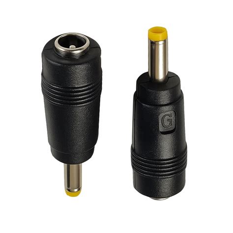 MX DC Male 5.5 x 2.5mm to DC Female 5.5 x 2.1mm Connector Adapter Pack ...