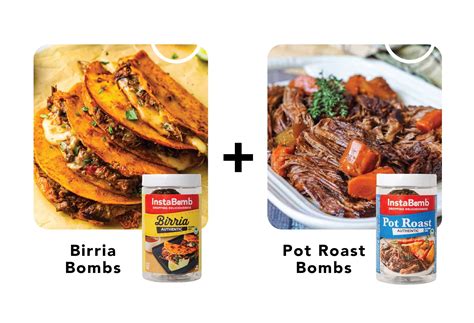 InstaBomb Flavor Bomb Bundle: Birria & Pot Roast - Walmart.com