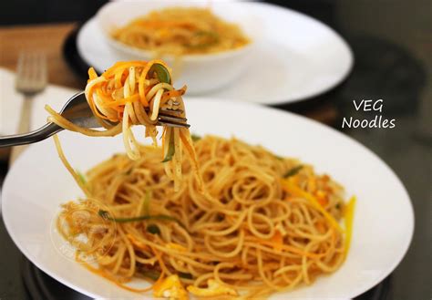 VEGGIE NOODLE RECIPES - HEALTHY SPAGHETTI NOODLES