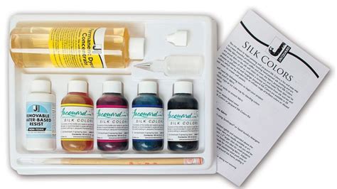 Jacquard Silk Colors Kit – Vibrant Silk Painting Made Easy