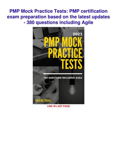 PPT - PDF_ PMP Mock Practice Tests: PMP certification exam preparation ...