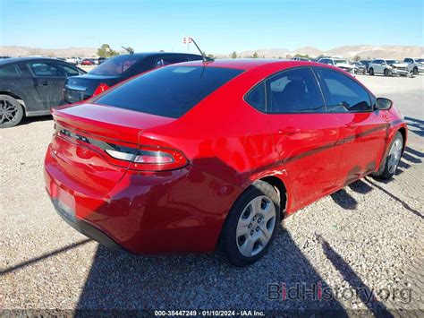 Report 1C3CDFAA4ED771402 DODGE DART 2014 Red Gasoline - price and damage history