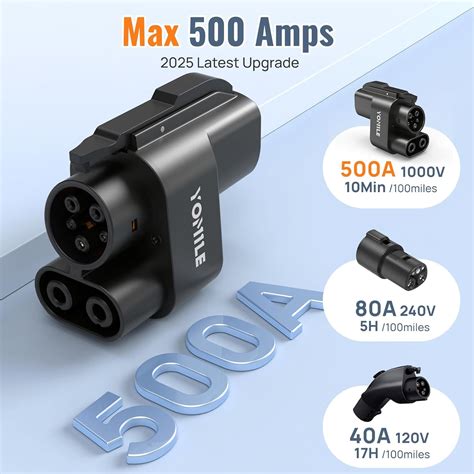 Yomile 2025 Upgraded for Tesla Supercharger to CCS1 Charger India | Ubuy