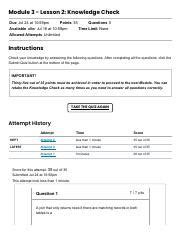Module 3 Knowledge Check 的图像结果