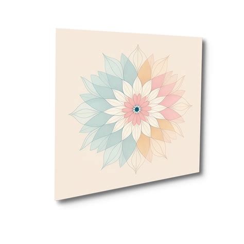 Harmonious Floral Beauty on Beige Canvas Painting Set of 4 – Nestroots