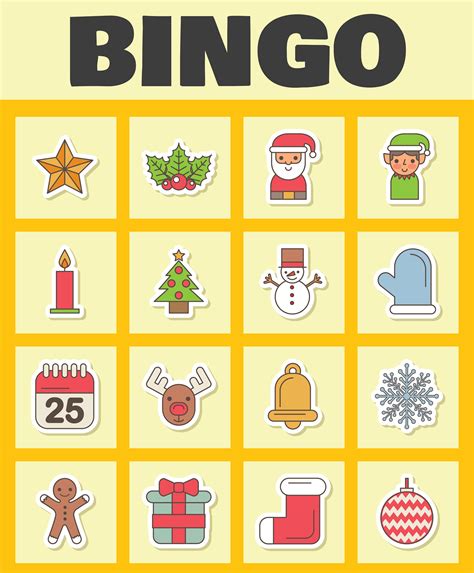 Free Christmas Bingo Game Printable! Holiday Fun - Printables for Everyone