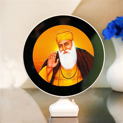 Buy Indo Trends - Guru Nanak Dev ji Photo Frame Cum Magic Mirror | Guru ...