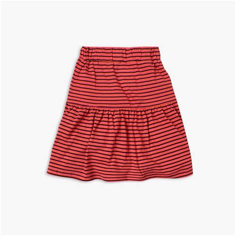 Girl's Regular Fit Striped Mid Rise Skirts – Style Union