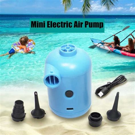 Jual Pompa Angin Ban Balon Pelampung Kasur Portable Electric Air Pump ...