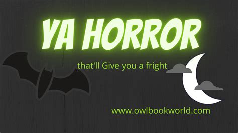 Young Adult Horror Books that are jaw droppingly scary - Owl Book world