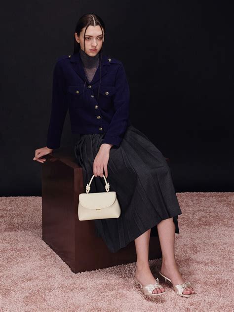 Cream Sammie Knotted-Handle Two-Way Backpack - Cream - Sale - CHARLES ...