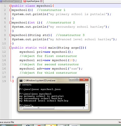 Image result for Constructor Overloading in Java Example