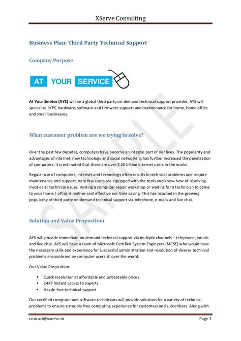 Business Plan Overview Sample 的图像结果