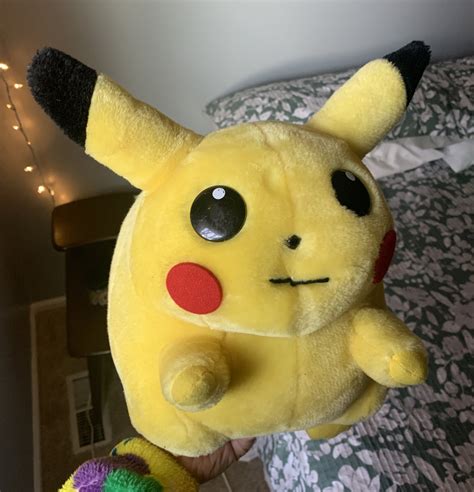 Fat pikachu plush online