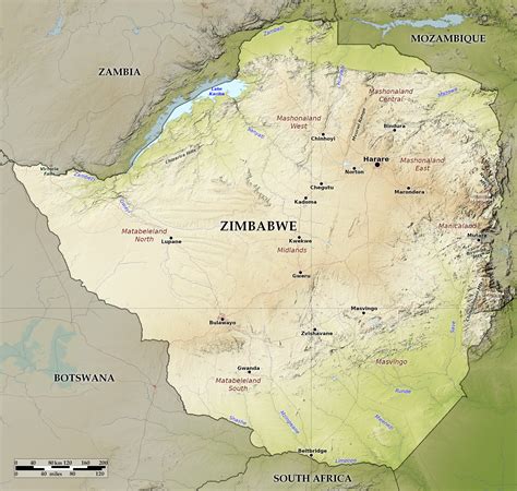 Blue Green Atlas - The Geography of Zimbabwe