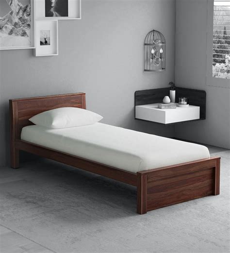 Buy Acropolis Solid Wood Single Bed in Provincial Teak Finish - Woodsworth By Pepperfry Online ...