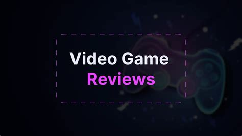 Video Game Reviews - Page 0