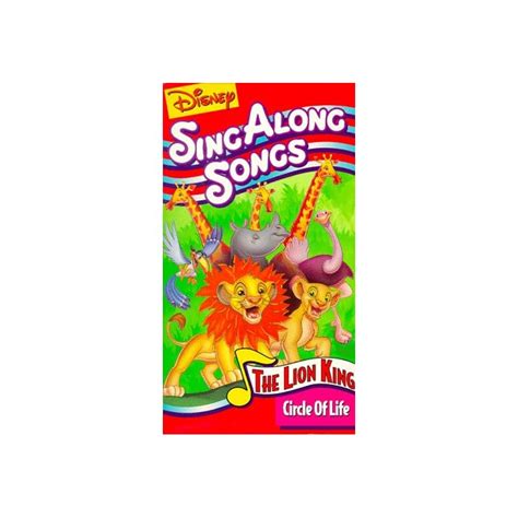 Buy Disney's Sing Along Songs - The Lion King Circle of Life [VHS ...