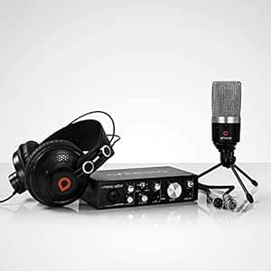 Artesia ARB-4 Studio Recording Bundle with Audio Interface, Microphone ...