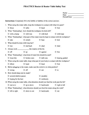 Fillable Online triway k12 oh Router Router Table Practice - triway k12 ...