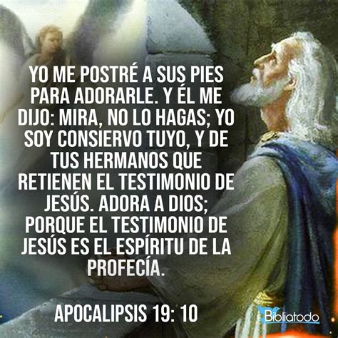 Apocalipsis 19:10 Referencias Cruzadas de la Biblia | Conexiones ...