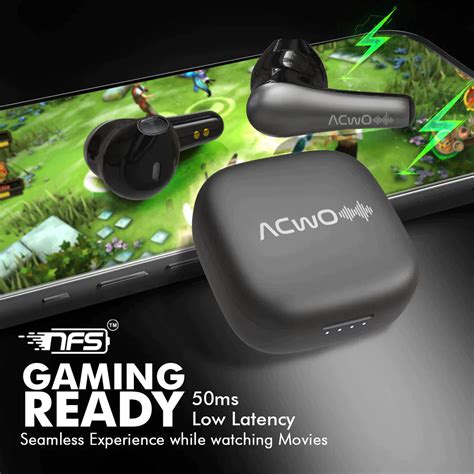 Buy ACwO DwOTS 515 Bluetooth TWS Earbuds Online | IPX5 | 50ms Low Latency