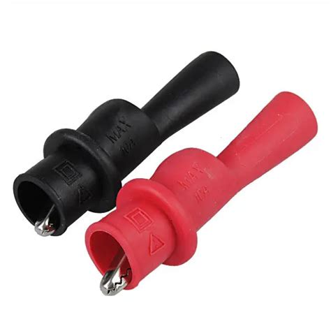M005 insulation boot metal alligator clips electric test accessories ...