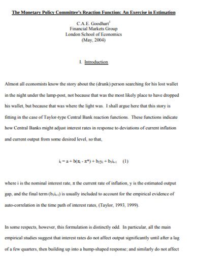 Image result for Monetary Policy Example