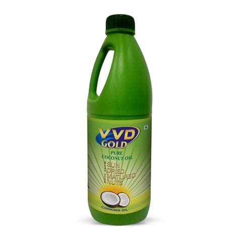 VVD Gold Pure Coconut Oil 100% Natural - 2 litre : Amazon.in: Grocery ...