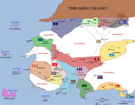 Wheel Of Time World Map