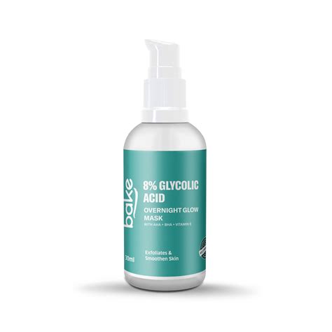 Bake 8% Glycolic Acid Peeling Serum With Lactic & Salicylic Acid For D ...