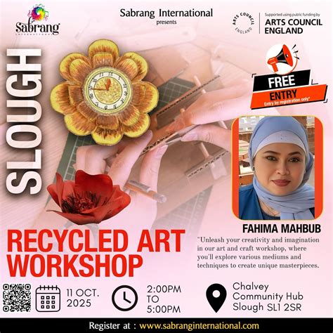 Recycled Art Workshop, Chalvey Community Hub, Slough SL1 2SR, 11 ...