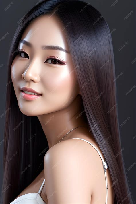 Premium AI Image | Asian Beauty Beautiful Asian models Asian girl