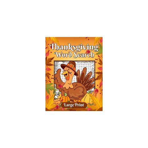 Buy Thanksgiving Word Search Puzzle Book: Thanksgiving Word Search Book ...