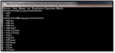 Using Reflection in C 的图像结果