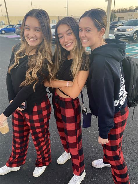 high school pajama day theme | Matching outfits best friend, Spirit ...