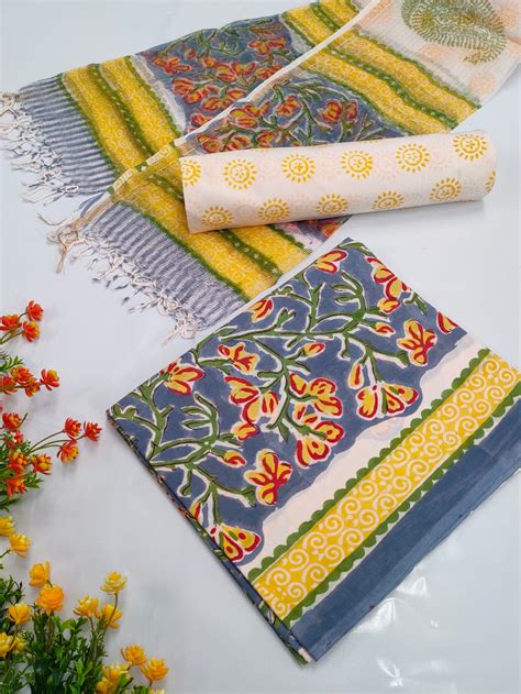 Kota Doriya Dupatta Suit Set – The Street Pal
