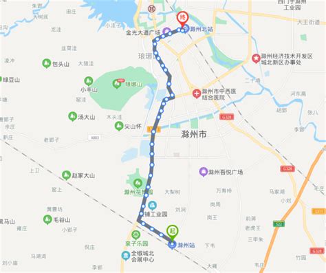 2021年最新安徽滁州火车站途经公交车线路乘坐点及其运行时间查询 - 知乎