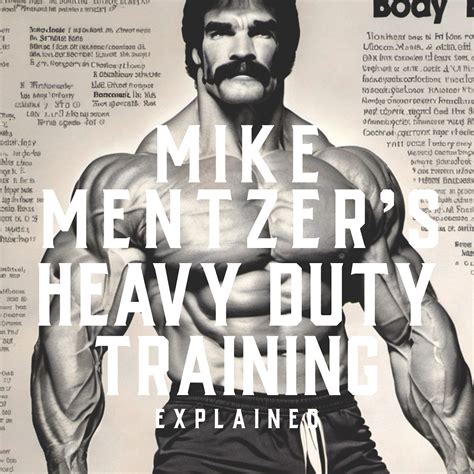 Mike Mentzer’s Heavy Duty Training Workouts | by Mick Southerland | Medium