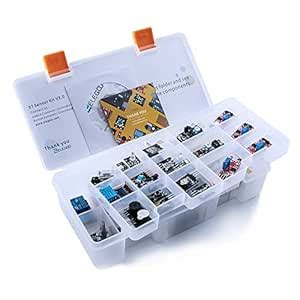 ELEGOO Upgraded 37 in 1 Sensor Modules Kit with Tutorial Compatible ...