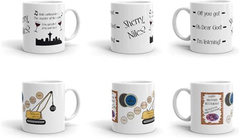 Frasier Mug Set of 2: TWO Different Coffee Mugs - India | Ubuy