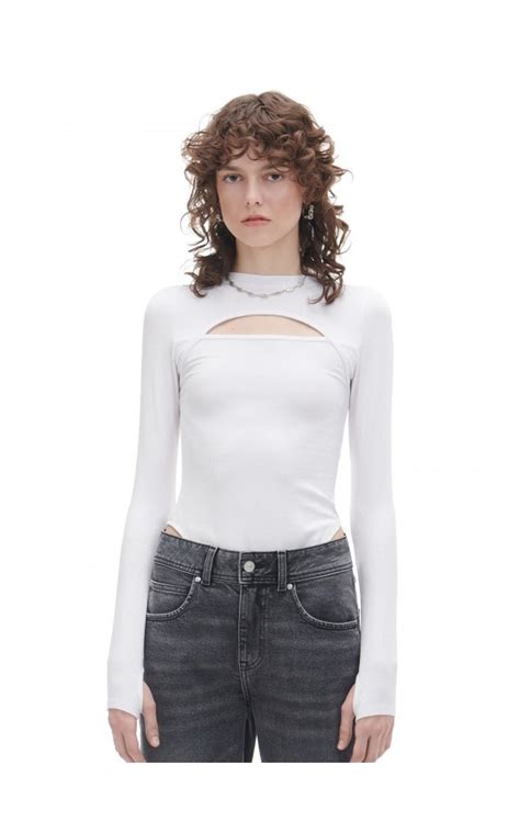 Body Culoare alb - CROPP - 0138Z-00X