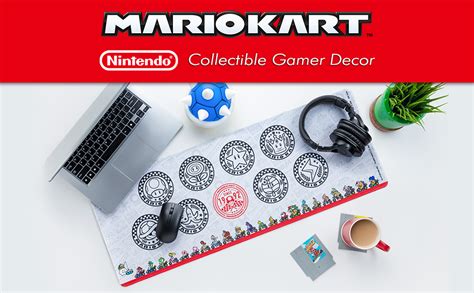 Buy Paladone Mario Kart Desk Mat Mouse Pad - Extra Large -80X30 cm ...