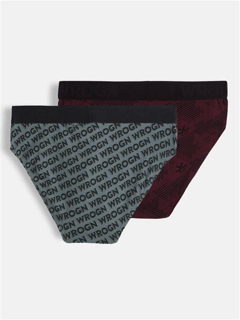 Printed Smooth Touch 2-Pack Brief – Wrogn