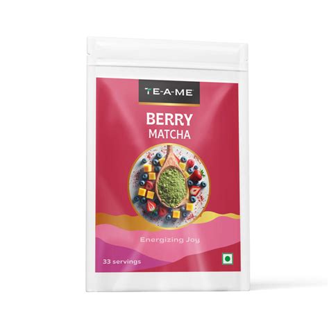 Berry Matcha Green Tea – Fruity, Antioxidant-Packed Japanese Matcha – TEAME