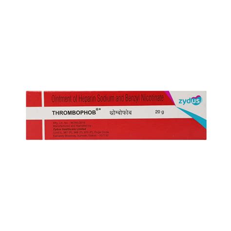 Thrombophob Oint - Wound And Pain Relief - Zydus - 12% Off