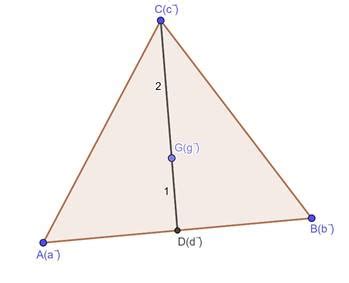 If are the position vectors of the vertices of a triangle, then write ...